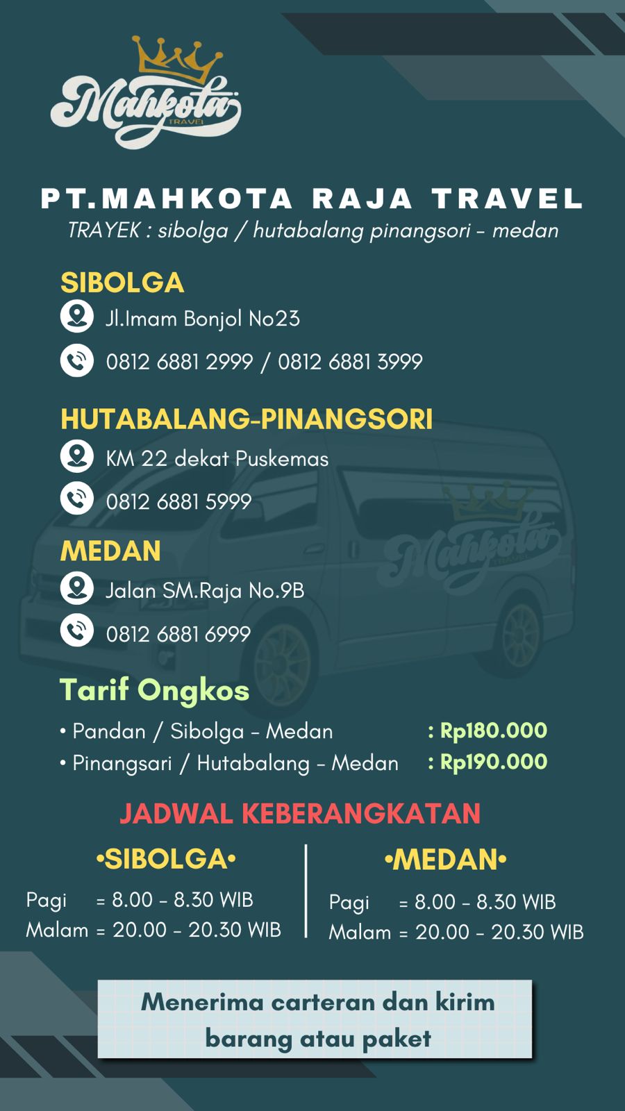Banner Mahkota Raja Travel